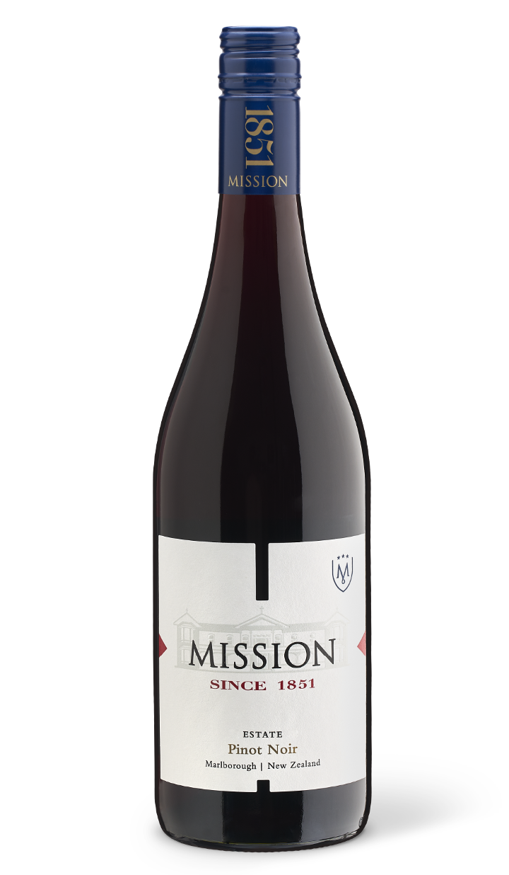 Mission Estate Pinot Noir bottle photo